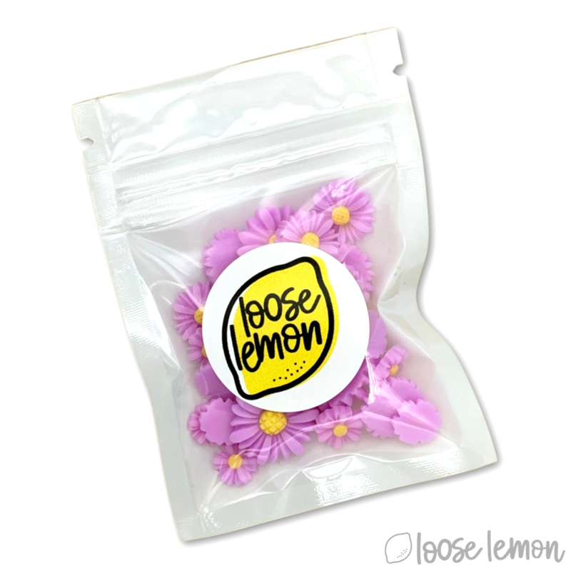 Resin Daisies | Lilac (Mixed Sizes)
