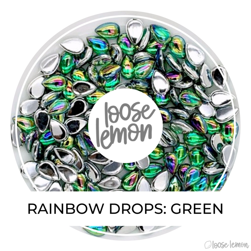 Rainbow Drops | Green (8)