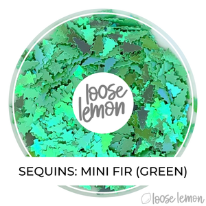 Sequins | Mini Fir (Bright Green)