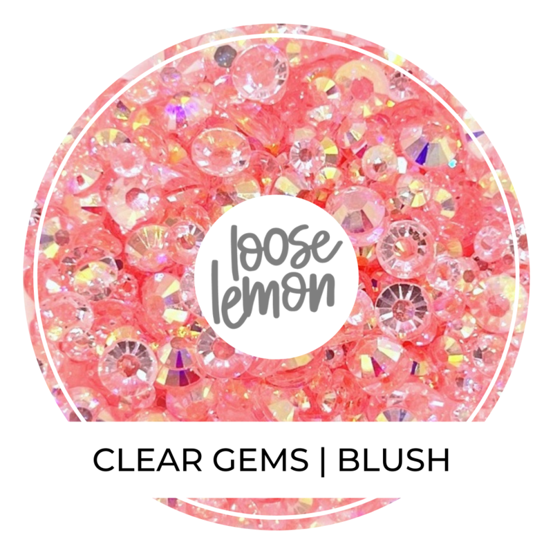 Clear Gems | Blush
