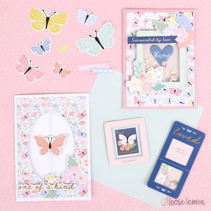 One Of A Kind | Cardstock Diecut Floral Ephemera (154 Pieces)