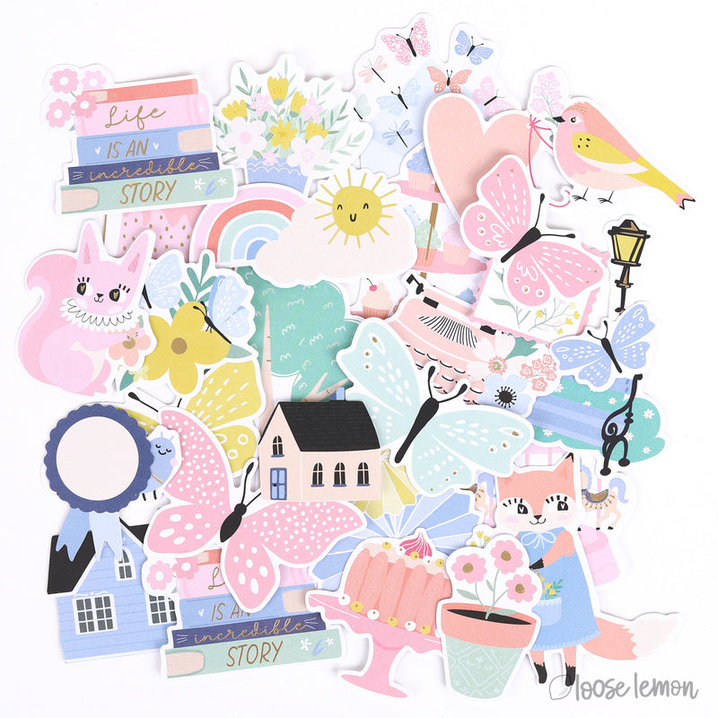 One Of A Kind | Cardstock Diecut Ephemera (158 Pieces)