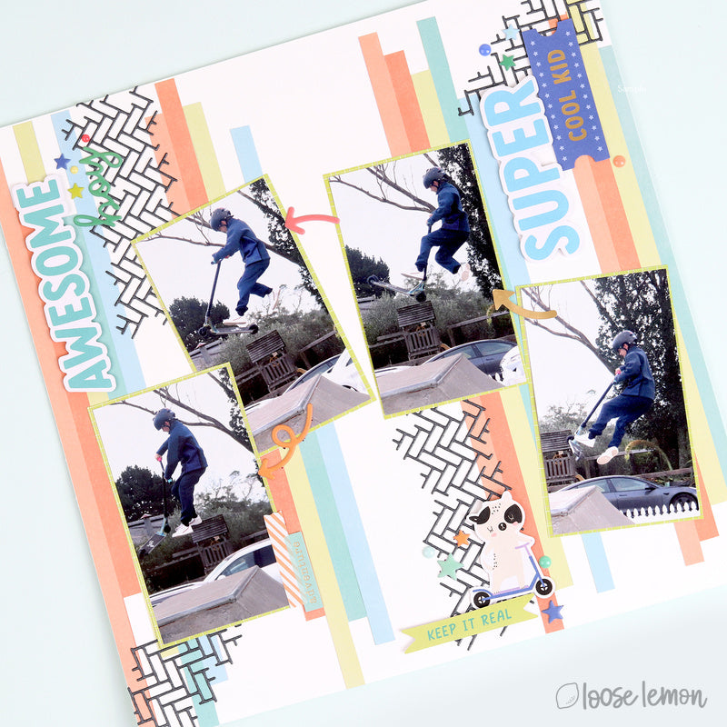 Roll With It | Foam Glitter Alphabet