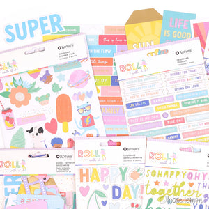 Roll With It | Puffy Rainbow Stickers