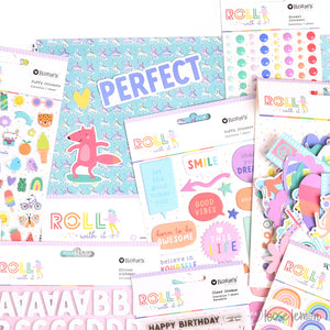 Roll With It | Puffy Rainbow Stickers