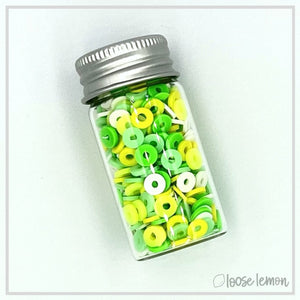 Flat Beads | Lemonade Mix (16G Jar)