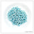 Flat Beads | Glow Teal