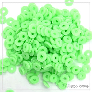 Flat Beads | Lime