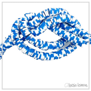 Flat Beads | Blue Candy