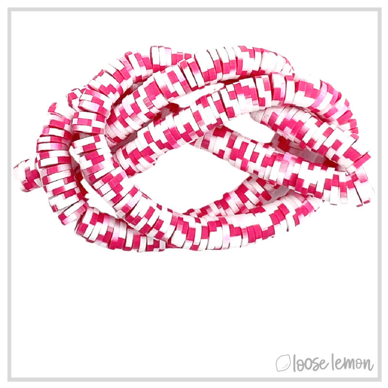 Flat Beads | Pink Candy