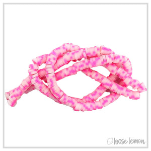 Flat Beads | Glow Lt Pink