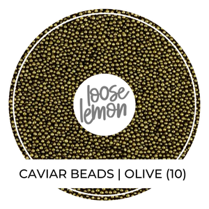 Caviar Beads | Olive (10)