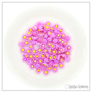 Mini Resin Flowers  | Lilac