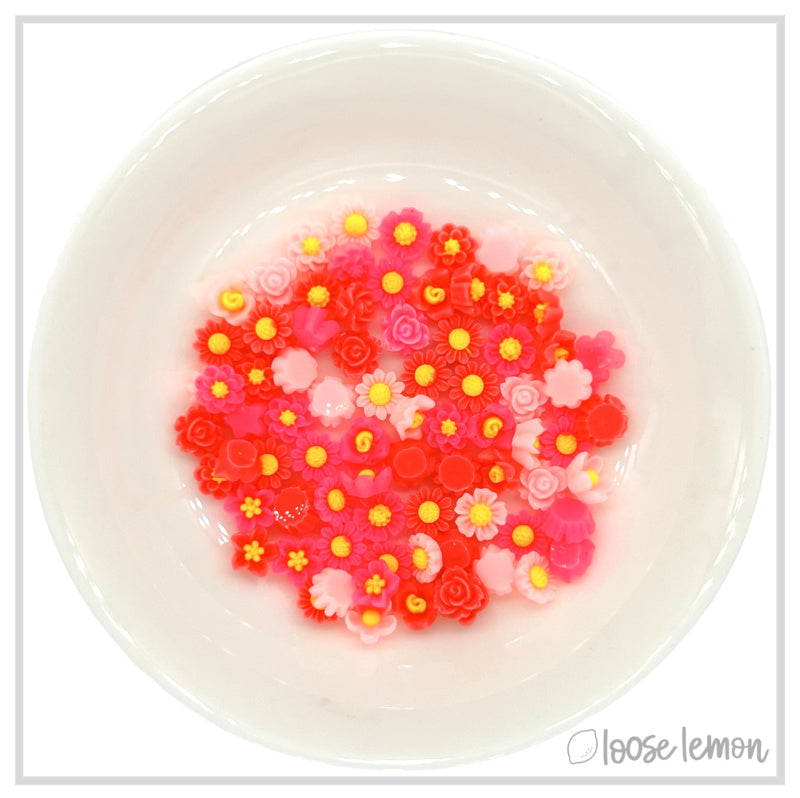 Mini Resin Flowers  | Spring Mix