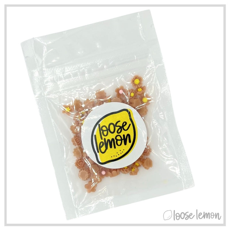 Mini Resin Flowers  | Fawn