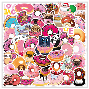 50 Sticker Set | Donuts