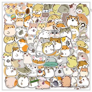 50 Sticker Set | Hamsters