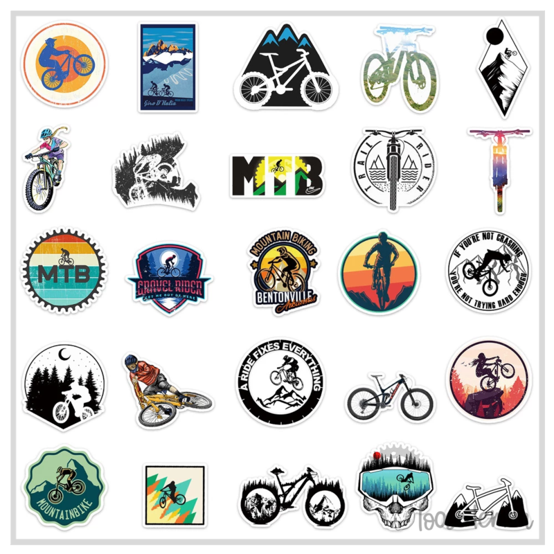50 Sticker Set | Mtb