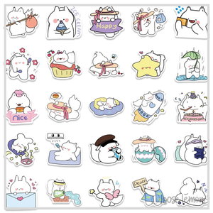 50 Sticker Set | Chinchillas