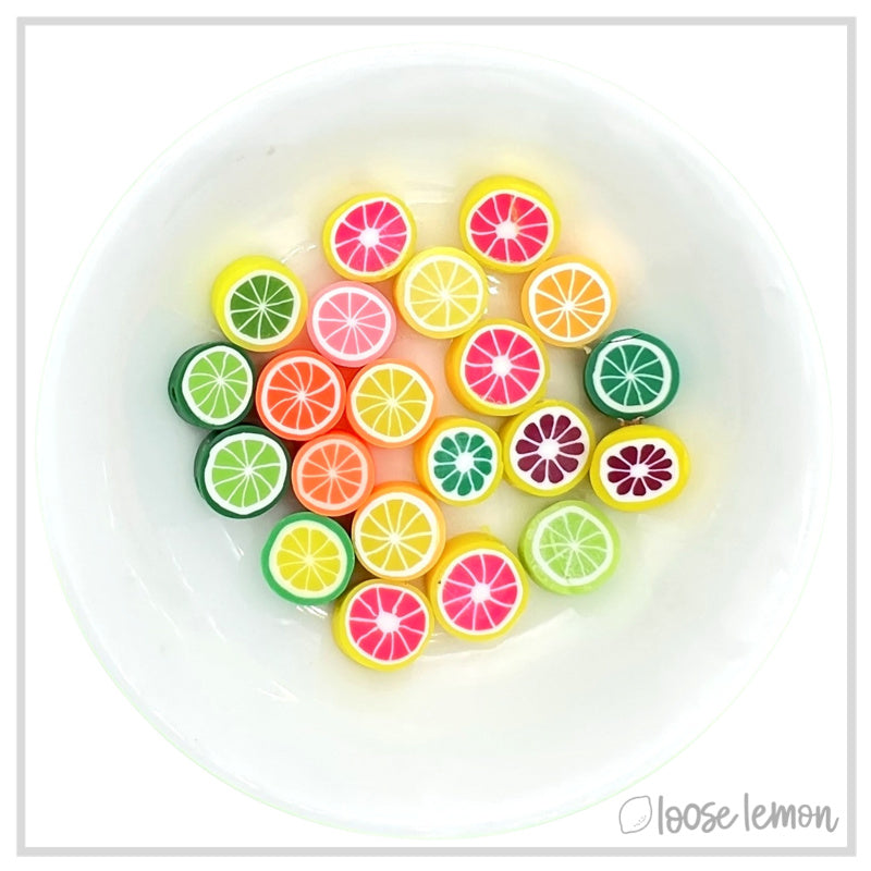 Feature Beads | Citrus Mix X 20