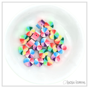 Feature Beads | Heart Mix X 20