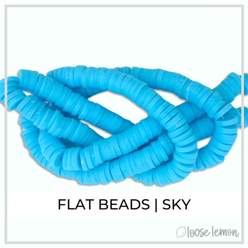 Flat Beads | Sky