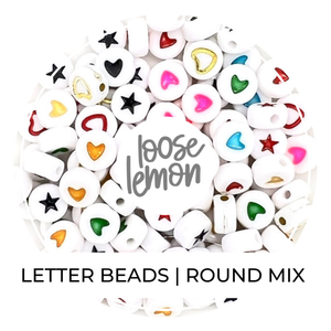 Letter Beads | Round Mix