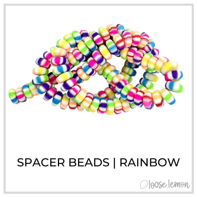 Spacer Beads | Rainbow