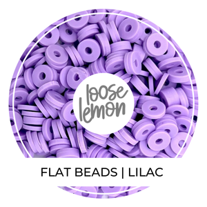 Flat Beads | Lilac