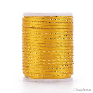 Polyester Cord 4M | Gold / Yellow