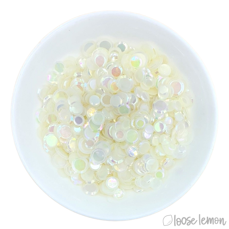 Round Sequins | Opal (Mixed Size)