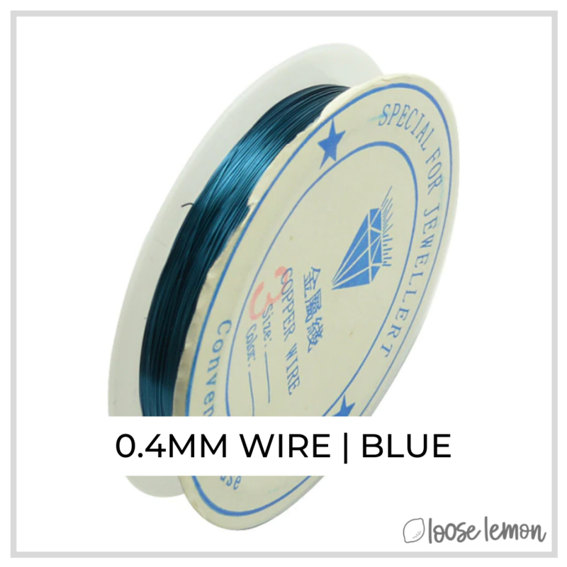 Craft Wire | Blue | 11M X 0.4Mm