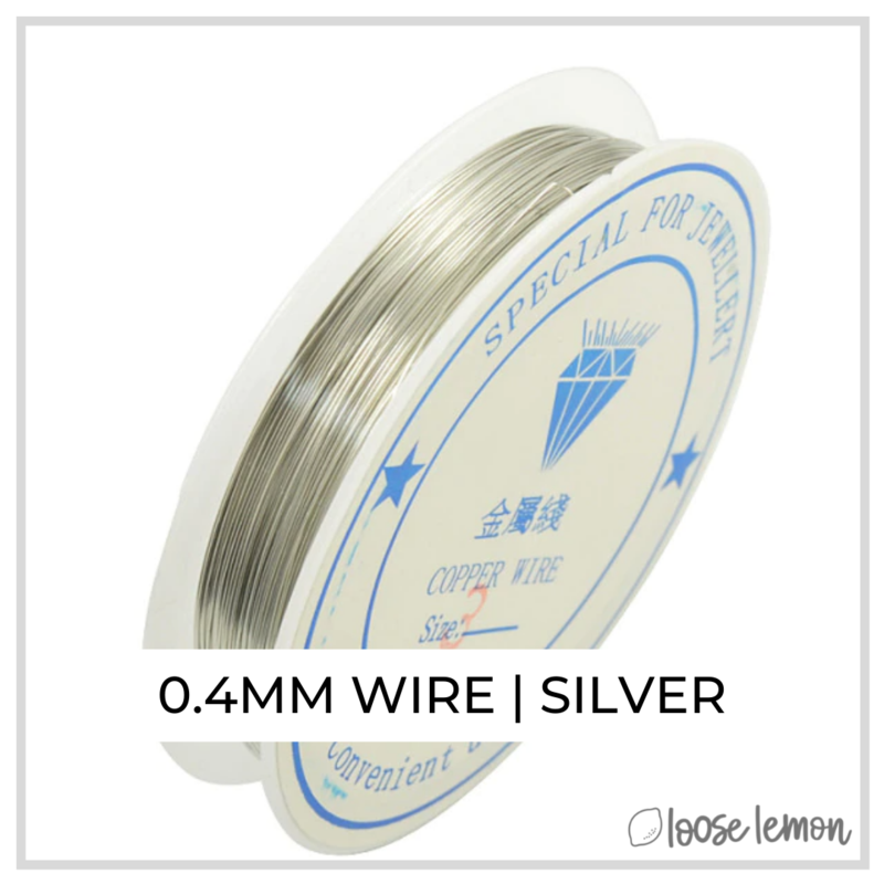 Craft Wire | Silver | 11M X 0.4Mm