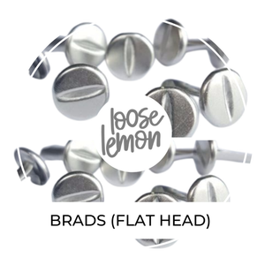 Industrial Brads X 30 | Flat Head