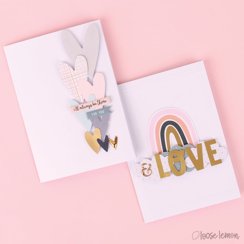 Better Together | Chipboard Hearts