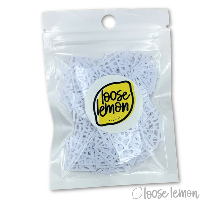 Sequins | White Webs