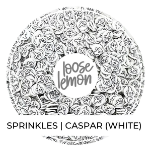 Clay Sprinkles | Caspar (White)