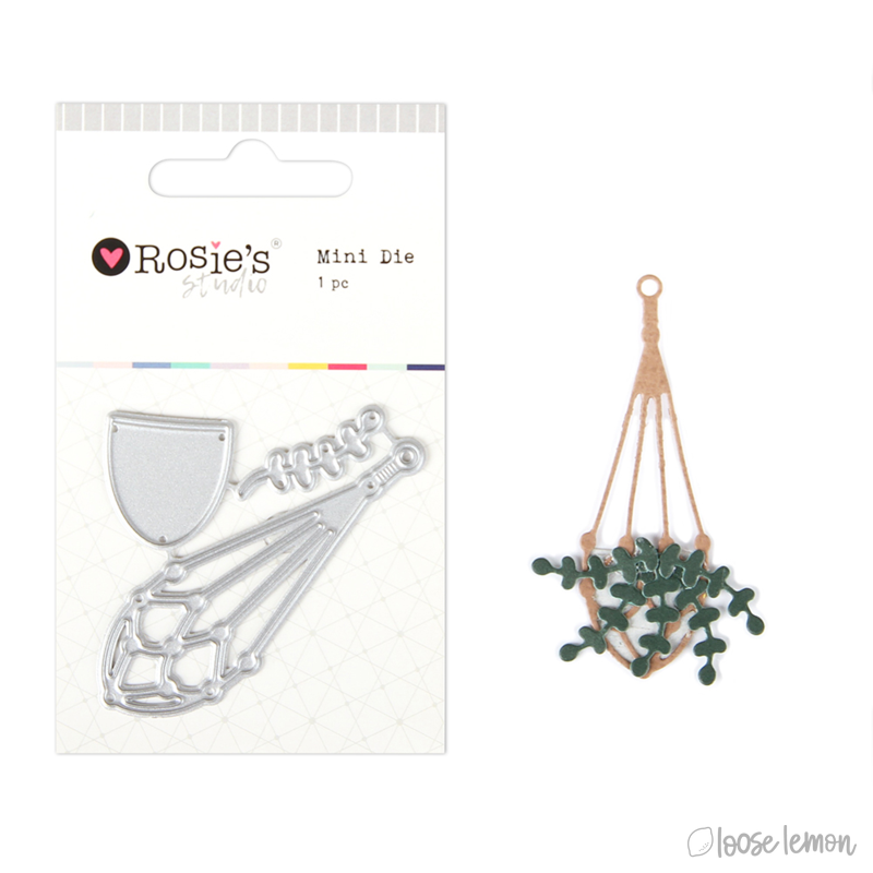 Rosie'S Studio Mini Die | Hanging Plant