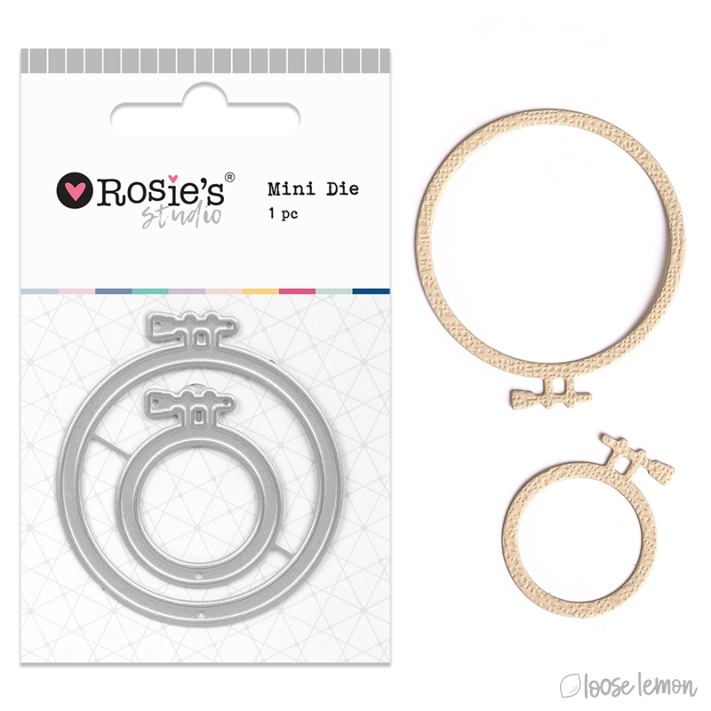 Rosie'S Studio Mini Die | Embroidery Hoop