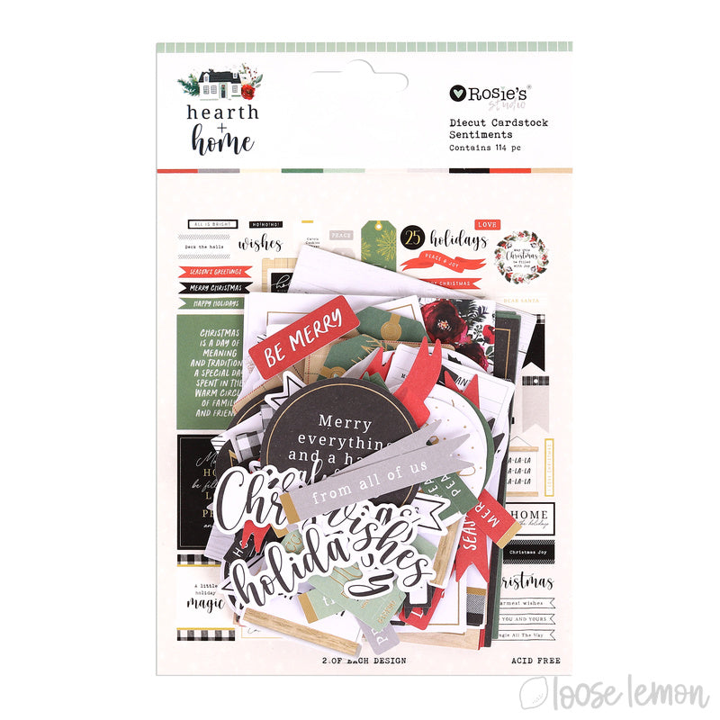 Hearth + Home |  Diecuts (Sentiments 114)