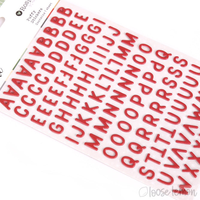 Hearth + Home |  Puffy Stickers (Alphabet)