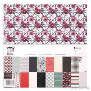 Hearth + Home |  12" X 12" Paper Pack ( 20 Sheets)