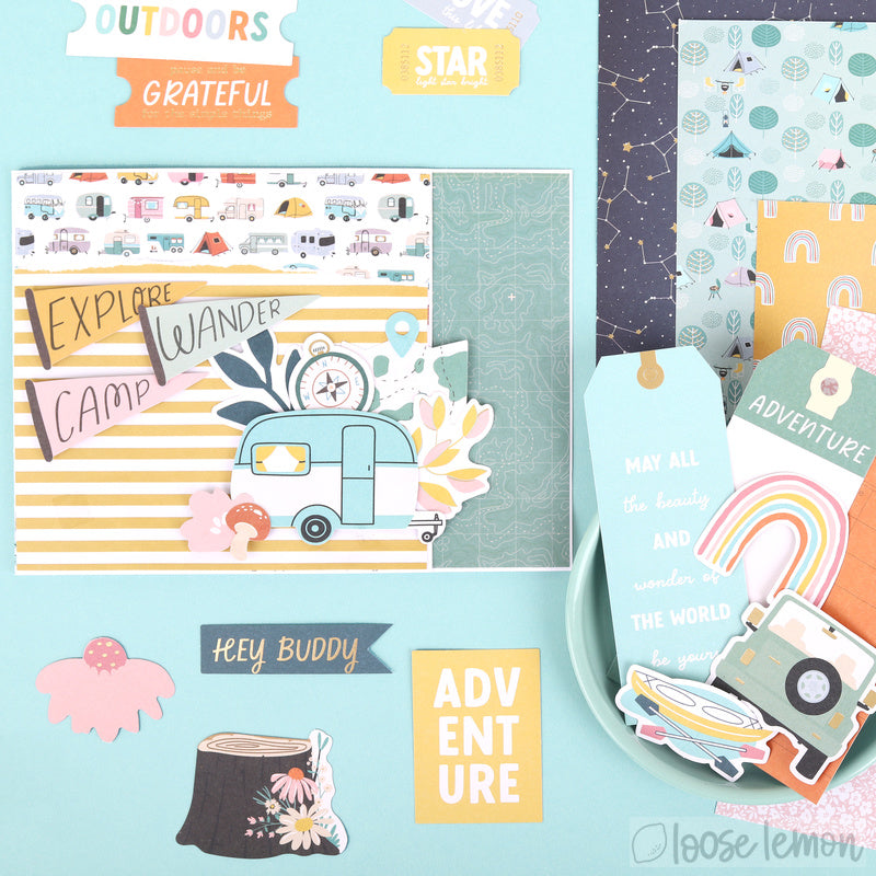 Lost + Found | 12" X 12" Paper Pack ( 20 Sheets)