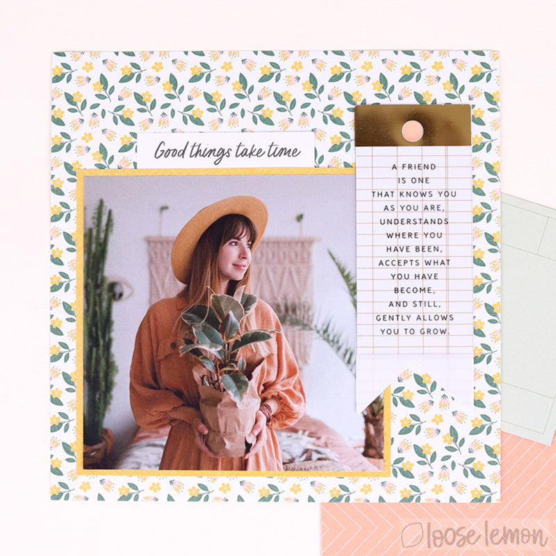 Nurtured |   12" X 12" Paper Pack ( 20 Sheets)