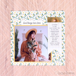 Nurtured |   12" X 12" Paper Pack ( 20 Sheets)