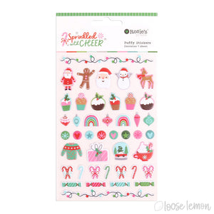 Sprinkled With Cheer |  Puffy Mini Stickers (Motifs)