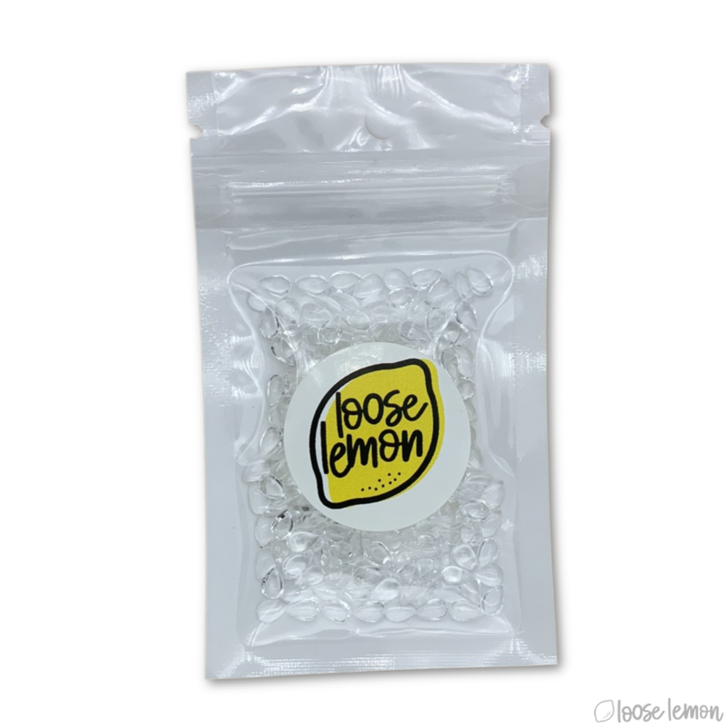 Clear Raindrops | Small (4Mm X 6Mm)