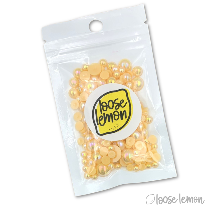 Mirror Pearls | Mango (Mixed Sizes)