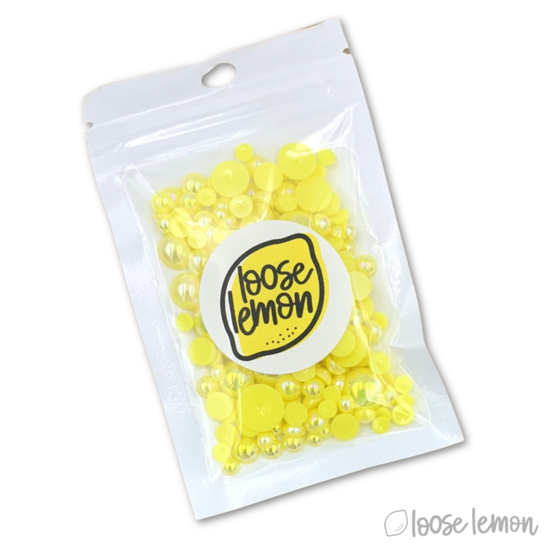 Mirror Pearls | Sunshine (Mixed Sizes)