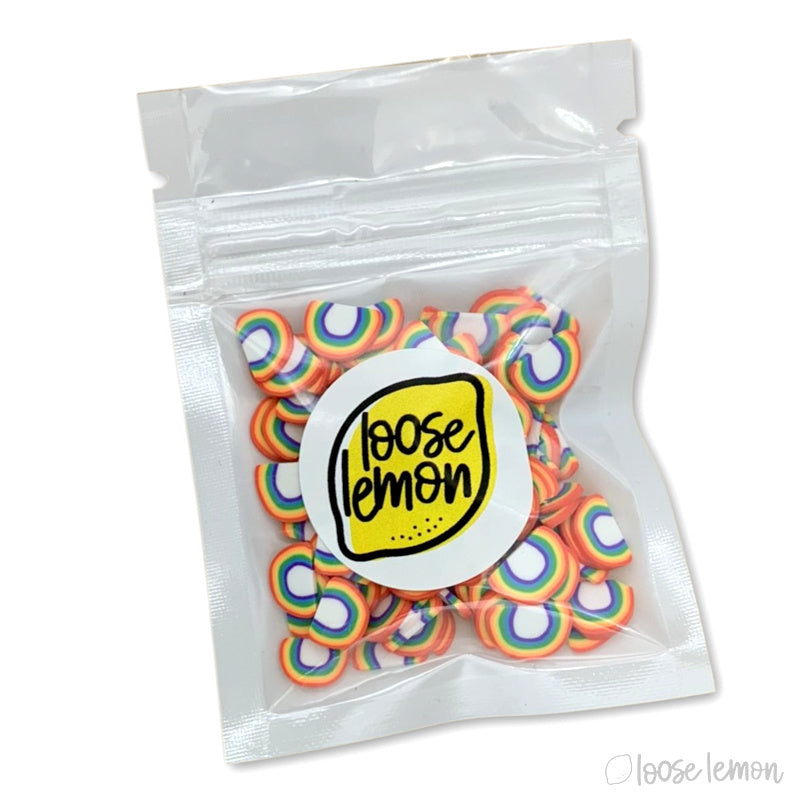 10Mm Clay Sprinkles | Rainbows